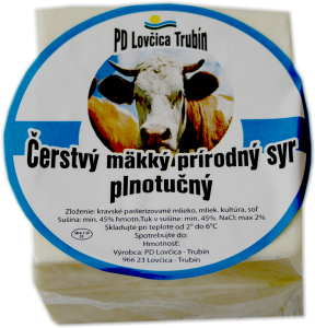 Prírodný syr plnotučný